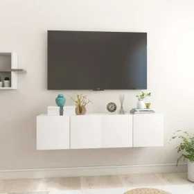Hanging living room furniture 2 units glossy white 60x30x30 cm by vidaXL, TV Furniture - Ref: Foro24-804527, Price: 85,76 €, ...