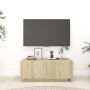 TV-Schrank aus eichenfarbenem Sperrholz, 100 x 35 x 40 cm von vidaXL, TV-Möbel - Ref: Foro24-804439, Preis: 52,56 €, Rabatt: %