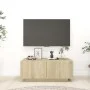 TV-Schrank aus eichenfarbenem Sperrholz, 100 x 35 x 40 cm von vidaXL, TV-Möbel - Ref: Foro24-804439, Preis: 50,89 €, Rabatt: %