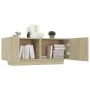 TV-Schrank aus eichenfarbenem Sperrholz, 100 x 35 x 40 cm von vidaXL, TV-Möbel - Ref: Foro24-804439, Preis: 50,89 €, Rabatt: %