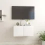 Glänzend weiße hängende Wohnzimmermöbel 60x30x30 cm von vidaXL, TV-Möbel - Ref: Foro24-804526, Preis: 39,53 €, Rabatt: %
