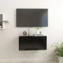 Mueble de TV colgante negro 60x30x30 cm de vidaXL, Muebles TV - Ref: Foro24-804511, Precio: 37,64 €, Descuento: %