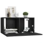 Mueble de TV colgante negro 60x30x30 cm de vidaXL, Muebles TV - Ref: Foro24-804511, Precio: 37,64 €, Descuento: %