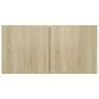Hängende Wohnzimmermöbel 2 Stk. Sonoma-Eiche 60x30x30 cm von vidaXL, TV-Möbel - Ref: Foro24-804518, Preis: 68,92 €, Rabatt: %