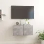 Hanging living room furniture in concrete gray, 60x30x30 cm by vidaXL, TV Furniture - Ref: Foro24-804520, Price: 29,26 €, Dis...