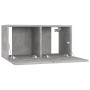 Hängende Wohnzimmermöbel Beton grau 60x30x30 cm von vidaXL, TV-Möbel - Ref: Foro24-804520, Preis: 29,57 €, Rabatt: %