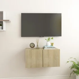 Sonoma Eiche hängende Wohnzimmermöbel 60x30x30 cm von vidaXL, TV-Möbel - Ref: Foro24-804517, Preis: 34,53 €, Rabatt: %