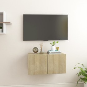 Sonoma Eiche hängende Wohnzimmermöbel 60x30x30 cm von vidaXL, TV-Möbel - Ref: Foro24-804517, Preis: 34,99 €, Rabatt: %