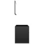 Bathroom furniture set, 2 pieces, engineered wood, glossy black. by vidaXL, Bathroom furniture - Ref: Foro24-804789, Price: 5...