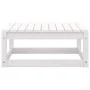 2-teiliges Garten-Lounge-Set aus weißem massivem Kiefernholz von vidaXL, Gartensets - Ref: Foro24-805696, Preis: 85,47 €, Rab...
