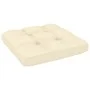 Gartenhocker mit Kissen 2 Stück honigbraunes Kiefernholz von vidaXL, Modulare Sofas für den Außenbereich - Ref: Foro24-805743...