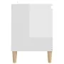 TV-Schrank, Beine aus weißem Kiefernholz mit Glanz, 103,5 x 35 x 50 cm von vidaXL, TV-Möbel - Ref: Foro24-805965, Preis: 68,3...