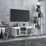 TV-Schrank mit weißen Metallbeinen 103,5x35x50 cm von vidaXL, TV-Möbel - Ref: Foro24-805968, Preis: 60,80 €, Rabatt: %