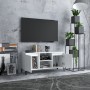 TV-Schrank mit weißen Metallbeinen 103,5x35x50 cm von vidaXL, TV-Möbel - Ref: Foro24-805968, Preis: 61,87 €, Rabatt: %