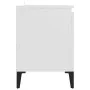 TV-Schrank mit weißen Metallbeinen 103,5x35x50 cm von vidaXL, TV-Möbel - Ref: Foro24-805968, Preis: 60,80 €, Rabatt: %
