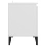 TV-Schrank mit weißen Metallbeinen 103,5x35x50 cm von vidaXL, TV-Möbel - Ref: Foro24-805968, Preis: 61,87 €, Rabatt: %