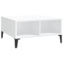 Couchtisch aus glänzend weißem Sperrholz, 60 x 60 x 30 cm von vidaXL, Couchtisch - Ref: Foro24-805992, Preis: 41,78 €, Rabatt: %