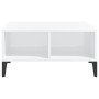 Couchtisch aus glänzend weißem Sperrholz, 60 x 60 x 30 cm von vidaXL, Couchtisch - Ref: Foro24-805992, Preis: 41,78 €, Rabatt: %