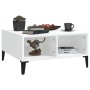 Couchtisch aus glänzend weißem Sperrholz, 60 x 60 x 30 cm von vidaXL, Couchtisch - Ref: Foro24-805992, Preis: 41,78 €, Rabatt: %