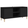 TV-Schrank mit schwarzen Massivholzbeinen 103,5x35x50 cm von vidaXL, TV-Möbel - Ref: Foro24-805960, Preis: 65,98 €, Rabatt: %