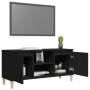 TV-Schrank mit schwarzen Massivholzbeinen 103,5x35x50 cm von vidaXL, TV-Möbel - Ref: Foro24-805960, Preis: 65,98 €, Rabatt: %