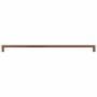 Tiradores para armarios 5 uds acero inoxidable bronce 480 mm