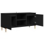 TV-Schrank mit schwarzen Massivholzbeinen 103,5x35x50 cm von vidaXL, TV-Möbel - Ref: Foro24-805960, Preis: 65,98 €, Rabatt: %
