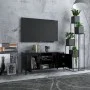 Mueble de TV con patas de metal negro 103,5x35x50 cm de vidaXL, Muebles TV - Ref: Foro24-805969, Precio: 62,76 €, Descuento: %