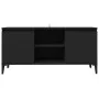 Mueble de TV con patas de metal negro 103,5x35x50 cm de vidaXL, Muebles TV - Ref: Foro24-805969, Precio: 62,76 €, Descuento: %