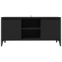 TV-Schrank mit schwarzen Metallbeinen 103,5x35x50 cm von vidaXL, TV-Möbel - Ref: Foro24-805969, Preis: 63,46 €, Rabatt: %