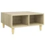 Couchtisch aus Sonoma-Eichensperrholz, 60 x 60 x 30 cm von vidaXL, Couchtisch - Ref: Foro24-805980, Preis: 44,50 €, Rabatt: %