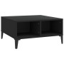 Black plywood coffee table 60x60x30 cm by vidaXL, Coffee table - Ref: Foro24-805987, Price: 42,14 €, Discount: %