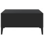 Black plywood coffee table 60x60x30 cm by vidaXL, Coffee table - Ref: Foro24-805987, Price: 42,14 €, Discount: %