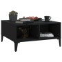 Couchtisch aus Sperrholz schwarz 60x60x30 cm von vidaXL, Couchtisch - Ref: Foro24-805987, Preis: 42,14 €, Rabatt: %