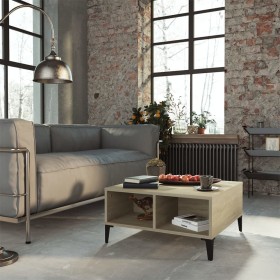 Couchtisch aus Sonoma-Eichensperrholz, 60 x 60 x 30 cm von vidaXL, Couchtisch - Ref: Foro24-805989, Preis: 45,40 €, Rabatt: %