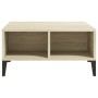 Mesa de centro madera contrachapada roble Sonoma 60x60x30 cm de vidaXL, Mesas de centro - Ref: Foro24-805989, Precio: 46,79 €...