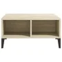 Sonoma oak plywood coffee table 60x60x30 cm by vidaXL, Coffee table - Ref: Foro24-805989, Price: 45,40 €, Discount: %