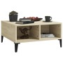 Mesa de centro madera contrachapada roble Sonoma 60x60x30 cm de vidaXL, Mesas de centro - Ref: Foro24-805989, Precio: 46,79 €...