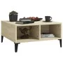 Sonoma oak plywood coffee table 60x60x30 cm by vidaXL, Coffee table - Ref: Foro24-805989, Price: 45,40 €, Discount: %