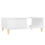 Couchtisch aus Sperrholz glänzend weiß 90x60x35 cm von vidaXL, Couchtisch - Ref: Foro24-806001, Preis: 60,23 €, Rabatt: %