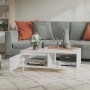Couchtisch aus Sperrholz glänzend weiß 90x60x35 cm von vidaXL, Couchtisch - Ref: Foro24-806001, Preis: 60,23 €, Rabatt: %