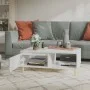 Plywood white glossy coffee table 90x60x35 cm by vidaXL, Coffee table - Ref: Foro24-806001, Price: 59,62 €, Discount: %