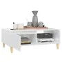 Plywood white glossy coffee table 90x60x35 cm by vidaXL, Coffee table - Ref: Foro24-806001, Price: 59,62 €, Discount: %