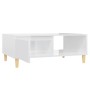 Couchtisch aus Sperrholz glänzend weiß 90x60x35 cm von vidaXL, Couchtisch - Ref: Foro24-806001, Preis: 60,23 €, Rabatt: %