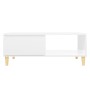 Couchtisch aus Sperrholz glänzend weiß 90x60x35 cm von vidaXL, Couchtisch - Ref: Foro24-806001, Preis: 60,23 €, Rabatt: %