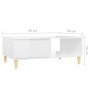 Couchtisch aus Sperrholz glänzend weiß 90x60x35 cm von vidaXL, Couchtisch - Ref: Foro24-806001, Preis: 60,23 €, Rabatt: %