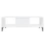 Mesa de centro madera contrachapada blanco 103,5x60x35 cm de vidaXL, Mesas de centro - Ref: Foro24-806022, Precio: 46,49 €, D...