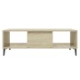 Couchtisch aus eichenfarbenem Sperrholz, 103,5 x 60 x 35 cm von vidaXL, Couchtisch - Ref: Foro24-806025, Preis: 45,12 €, Raba...