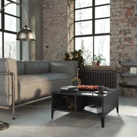 Couchtisch aus glänzend grauem Sperrholz, 60 x 60 x 30 cm von vidaXL, Couchtisch - Ref: Foro24-805994, Preis: 47,89 €, Rabatt: %