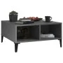 Glossy gray plywood coffee table 60x60x30 cm by vidaXL, Coffee table - Ref: Foro24-805994, Price: 47,87 €, Discount: %